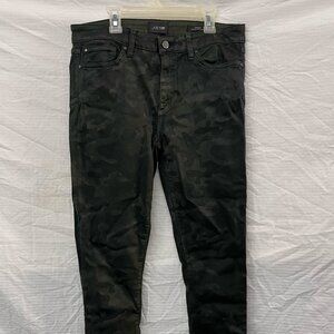 Joe’s The Charlie Camouflage Skinny Ankle Shiny Pants